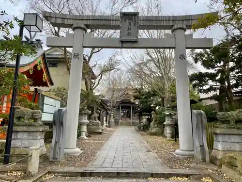 銚港神社の鳥居