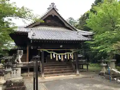 曽許乃御立神社の本殿・本堂