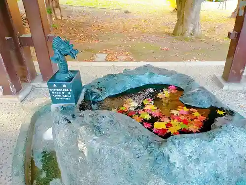 月寒神社の手水舎
