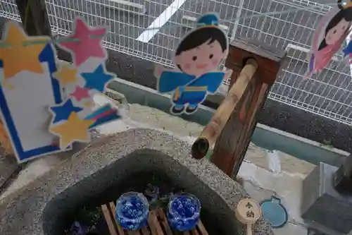 阿邪訶根神社の手水舎