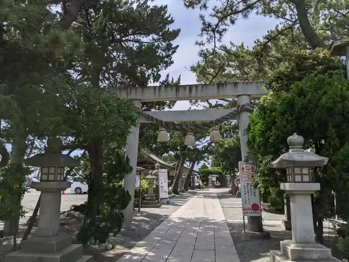 森戸大明神(森戸神社)の鳥居