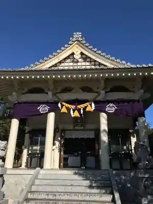 岩崎御嶽社の本殿・本堂