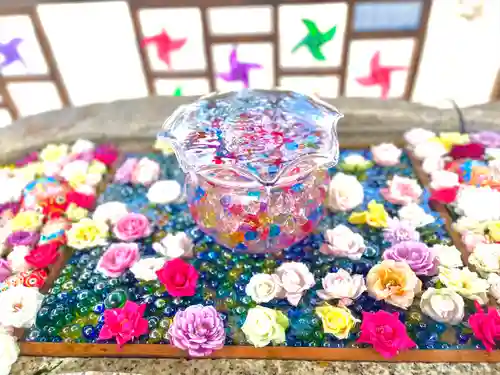 金井神社の手水舎