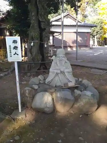 熊川神社の像