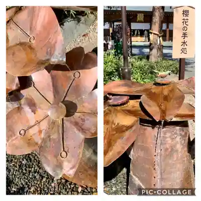 櫻木神社の手水舎