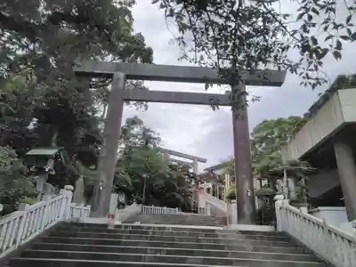 伊勢山皇大神宮の鳥居