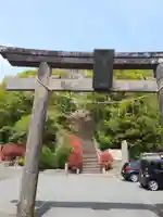 飯野川亀ヶ森八幡神社の鳥居