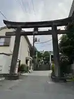 白山神社の鳥居