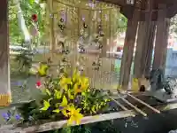 彌彦神社 (伊夜日子神社)の手水舎