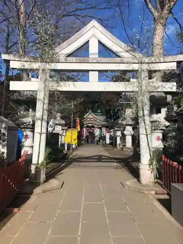 日枝神社水天宮の鳥居