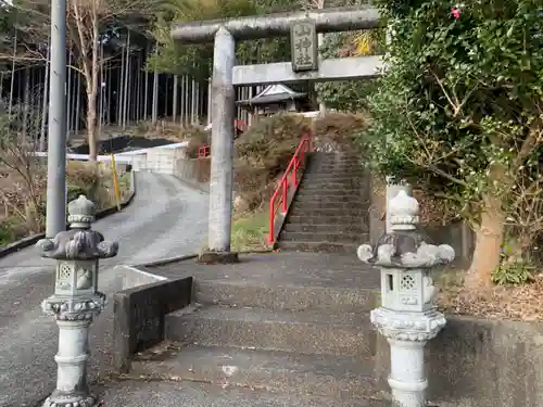 山神社（大淵）の鳥居