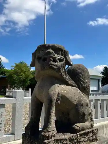 美瑛神社の狛犬