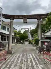 新羅神社の鳥居