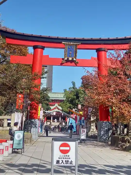 富岡八幡宮の鳥居