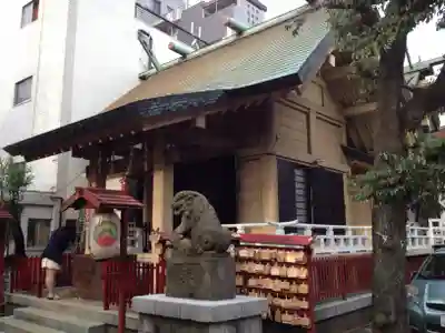 皆中稲荷神社の本殿・本堂