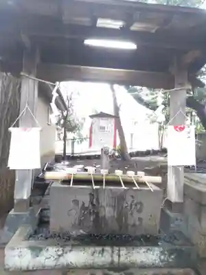 牟礼神明社の手水舎