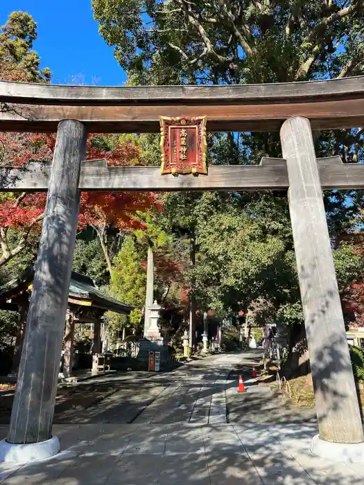 高麗神社の鳥居