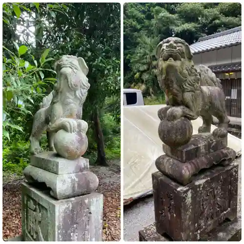 岩屋神社の狛犬