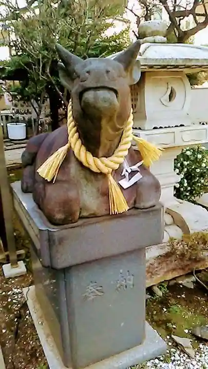 平河天満宮の狛犬