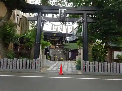 菊名神社の鳥居