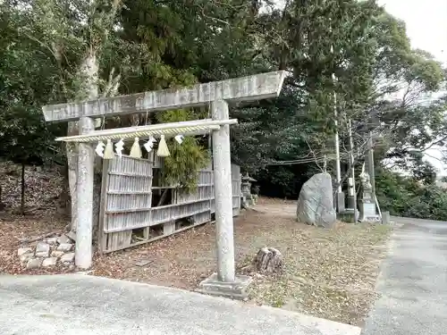 大乃己所神社の鳥居