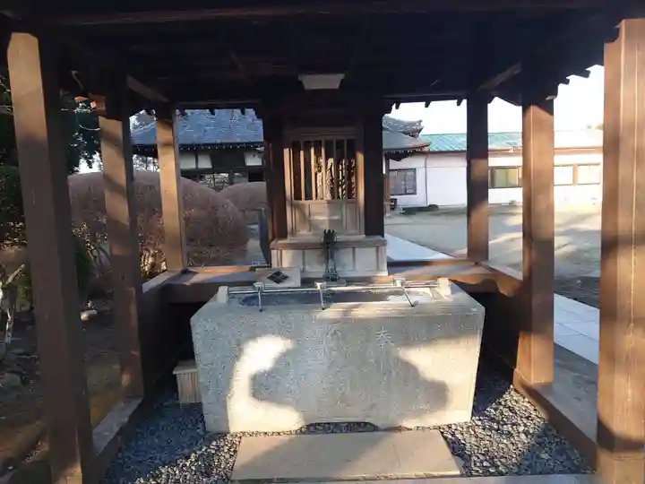 城興寺(延生地蔵尊)の手水舎