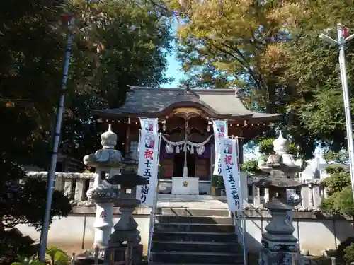 栗原神社の本殿・本堂