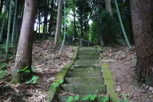 乳石山神社の景色