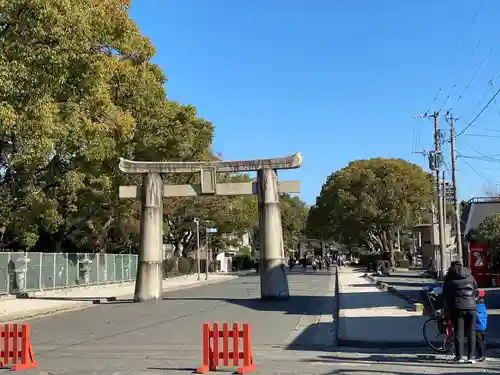 筥崎宮の鳥居