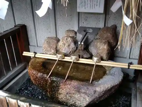 綱敷天神社御旅社の手水