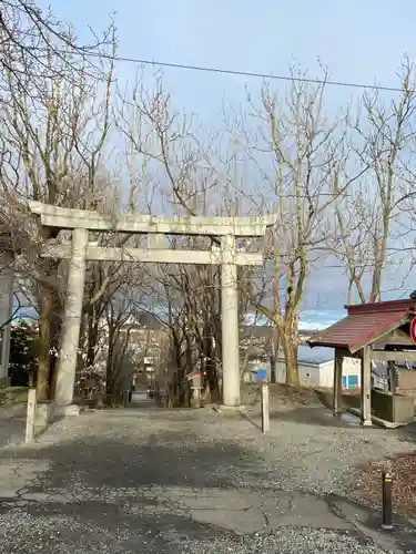 釧路一之宮 厳島神社の鳥居