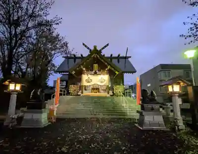 札幌諏訪神社の本殿・本堂