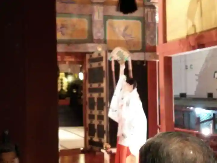 浅草神社の神楽