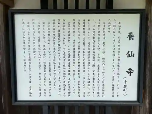養仙禅寺（養仙寺）(京都府)