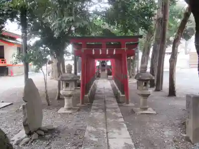 花園神社の鳥居