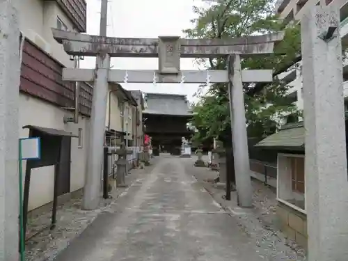 穴切大神社の鳥居