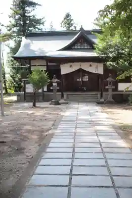 大井俣神社の本殿・本堂