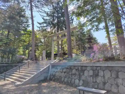 上川神社の鳥居