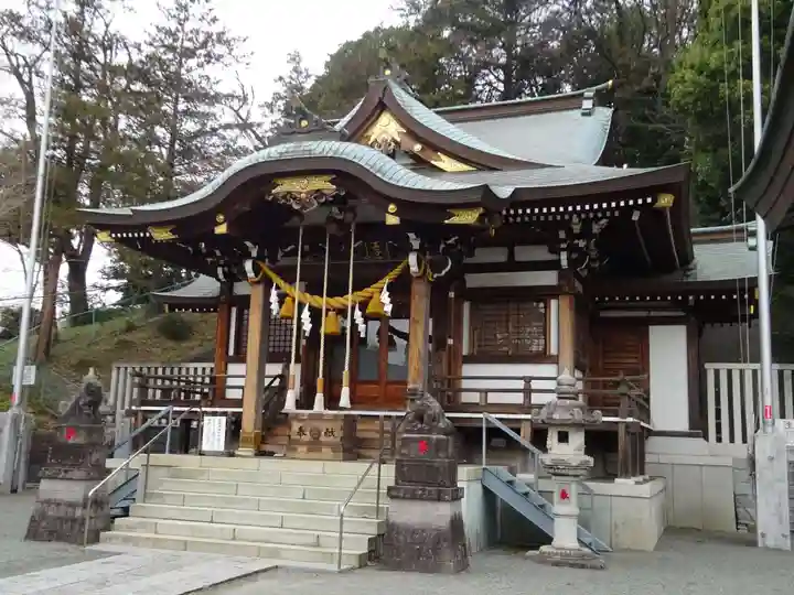 長津田王子神社の本殿・本堂