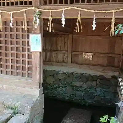 宇治上神社の手水舎