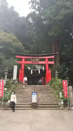 鷲子山上神社の鳥居