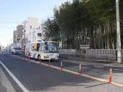 不知森神社の周辺