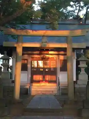 新堀日枝神社の本殿・本堂