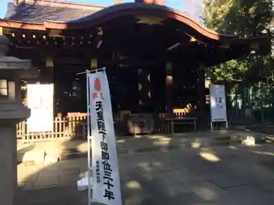渋谷氷川神社の本殿・本堂