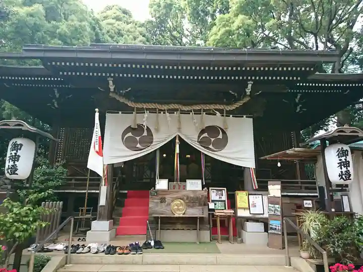 太子堂八幡神社の本殿・本堂