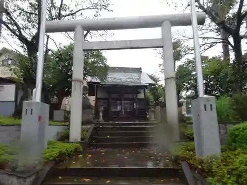 神明社の鳥居