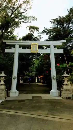 検見川神社の鳥居