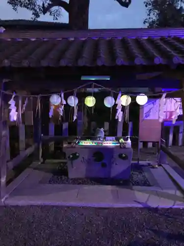 玉田神社の手水舎