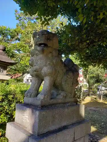 伏木神社の狛犬