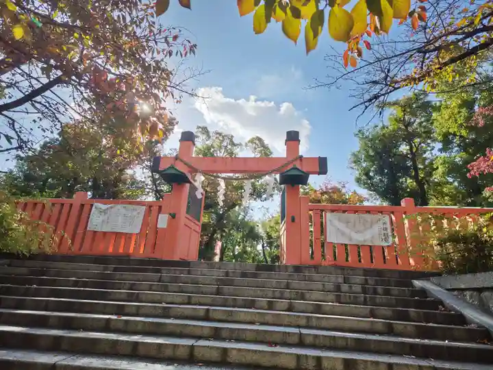 難波大社 生國魂神社の山門・神門